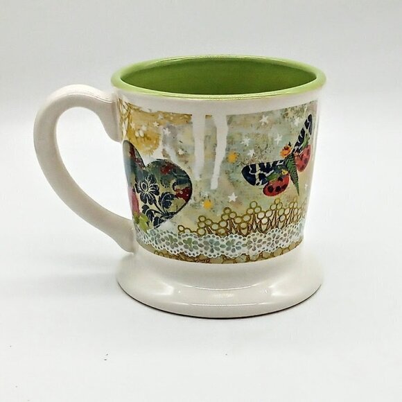 Kelly Rae Roberts Dream Big Green Ceramic Mug - Picture 2 of 7